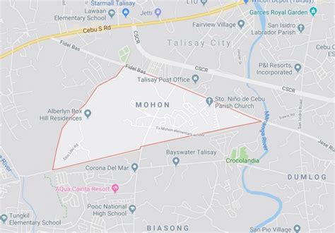 st peter mohon talisay map